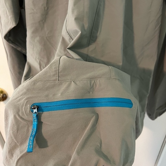 Kokatat Men's Light Weight Full Zip Up X-Jacket in Light Gray - Picture 11 of 12